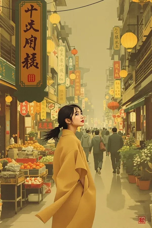 庙街十三妹 电影海报