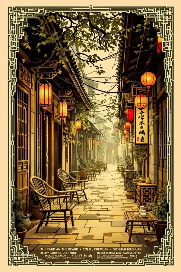 成都巷子里的龙门阵 电影海报