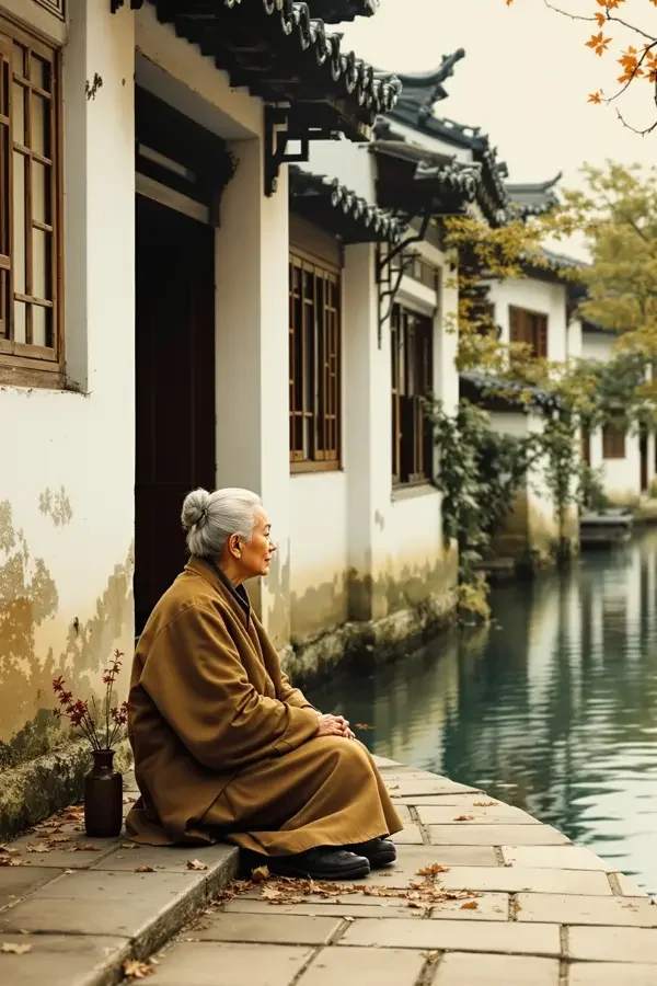 苏州河边的阿婆 电影海报